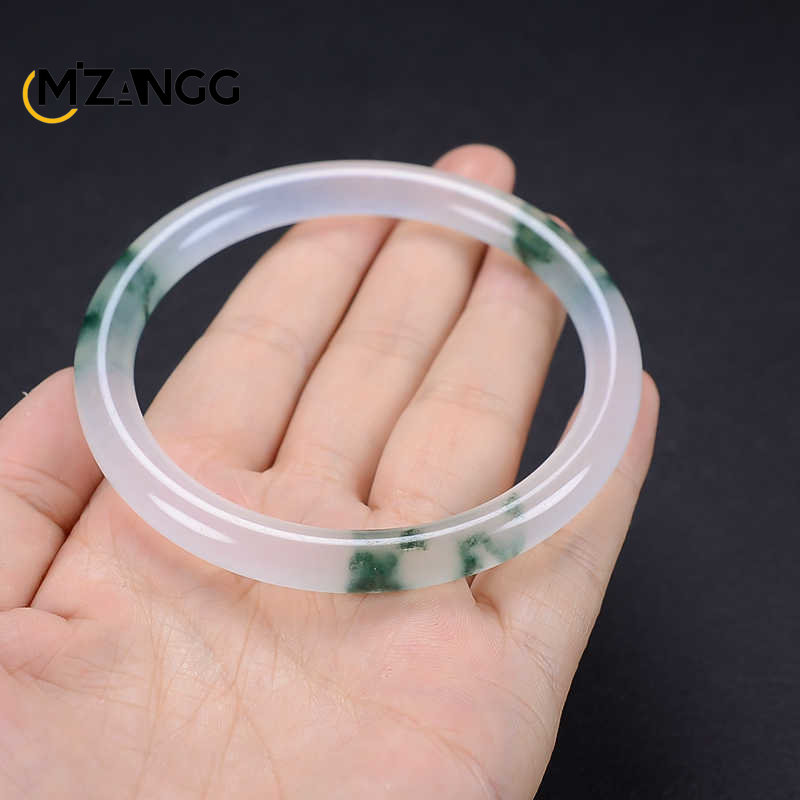 Natural Green Jadeite Bangle J - Men Accessories Style ulasan dan harga