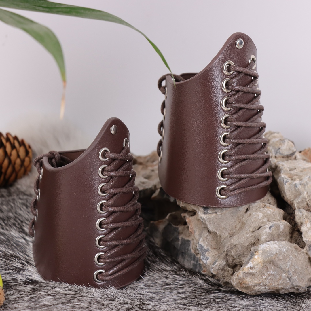 Medieval PU Leather Gauntlet W - Men'S Viking Accessories ulasan dan harga