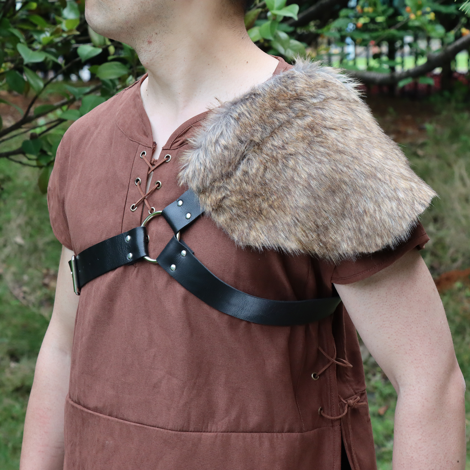Medieval Viking Fake Fur One S - Men'S Viking Accessories ulasan dan harga