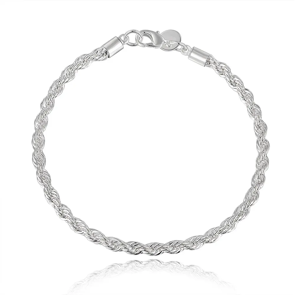 Charm 925 sterling silver Acce - Men Accessories Chain And Bracelet ulasan dan harga
