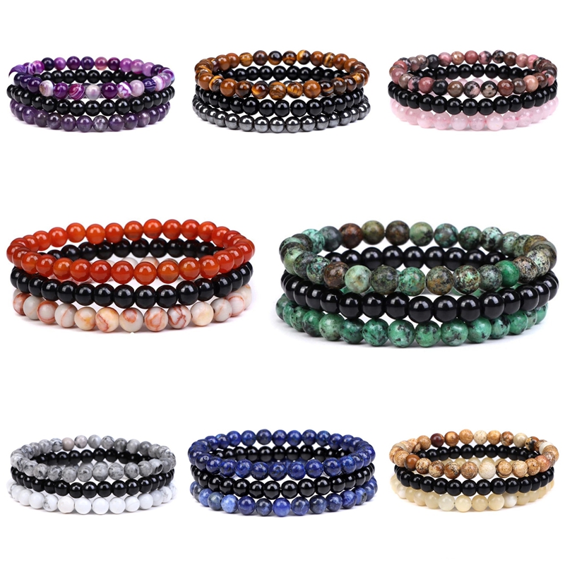 Natural Stone Bracelet Jade Ti - Bead Bracelet Men ulasan dan harga