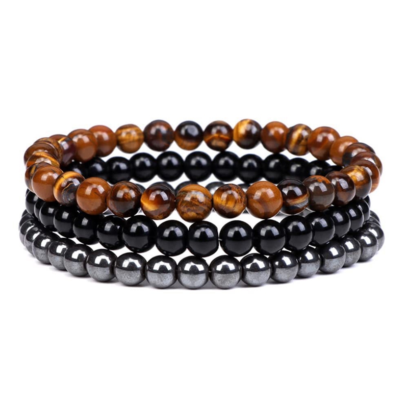 Natural Stone Bracelet Jade Ti - Bead Bracelet Men ulasan dan harga