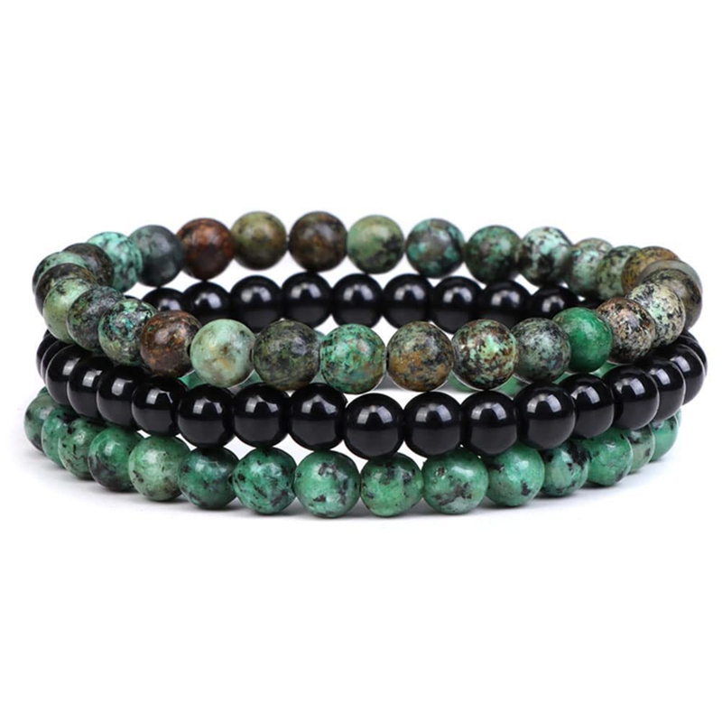 Natural Stone Bracelet Jade Ti - Bead Bracelet Men ulasan dan harga