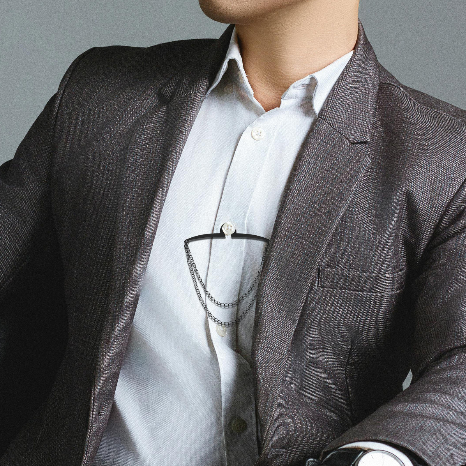 3pcs Shirt Tie Clips For Men C - Men Accessories Wedding ulasan dan harga