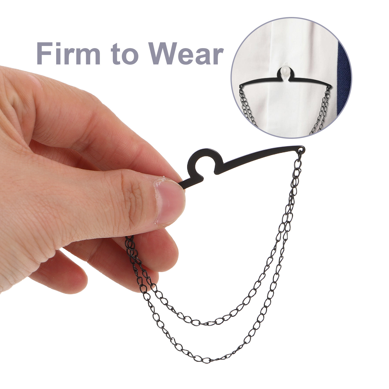 3pcs Shirt Tie Clips For Men C - Men Accessories Wedding ulasan dan harga