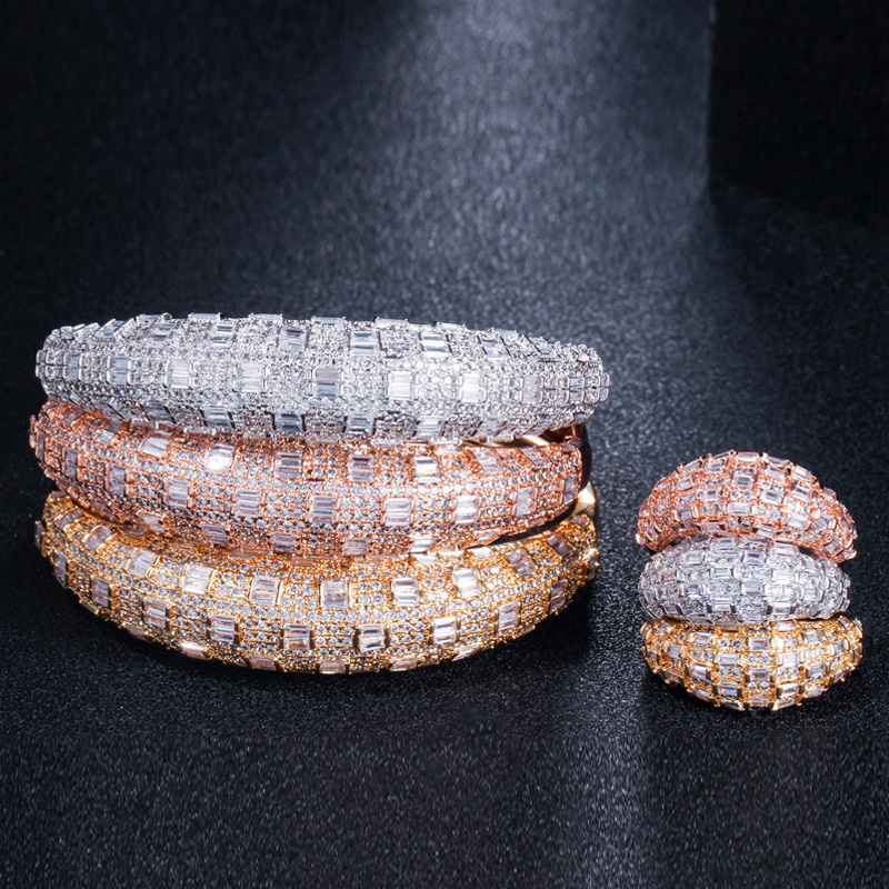Pera Luxury Dubai Gold Color S - Men Accessories Ring And Bracelet ulasan dan harga