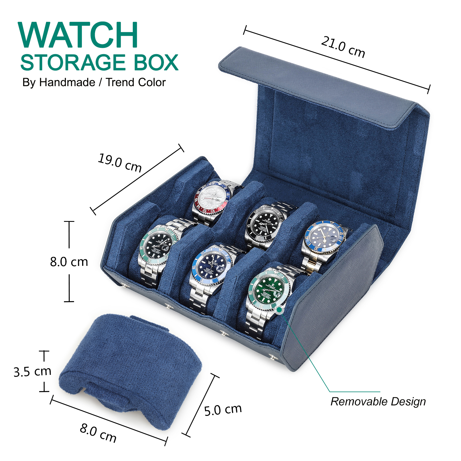 Genuine Leather Watch Travel C - Men Accessories Organiser ulasan dan harga