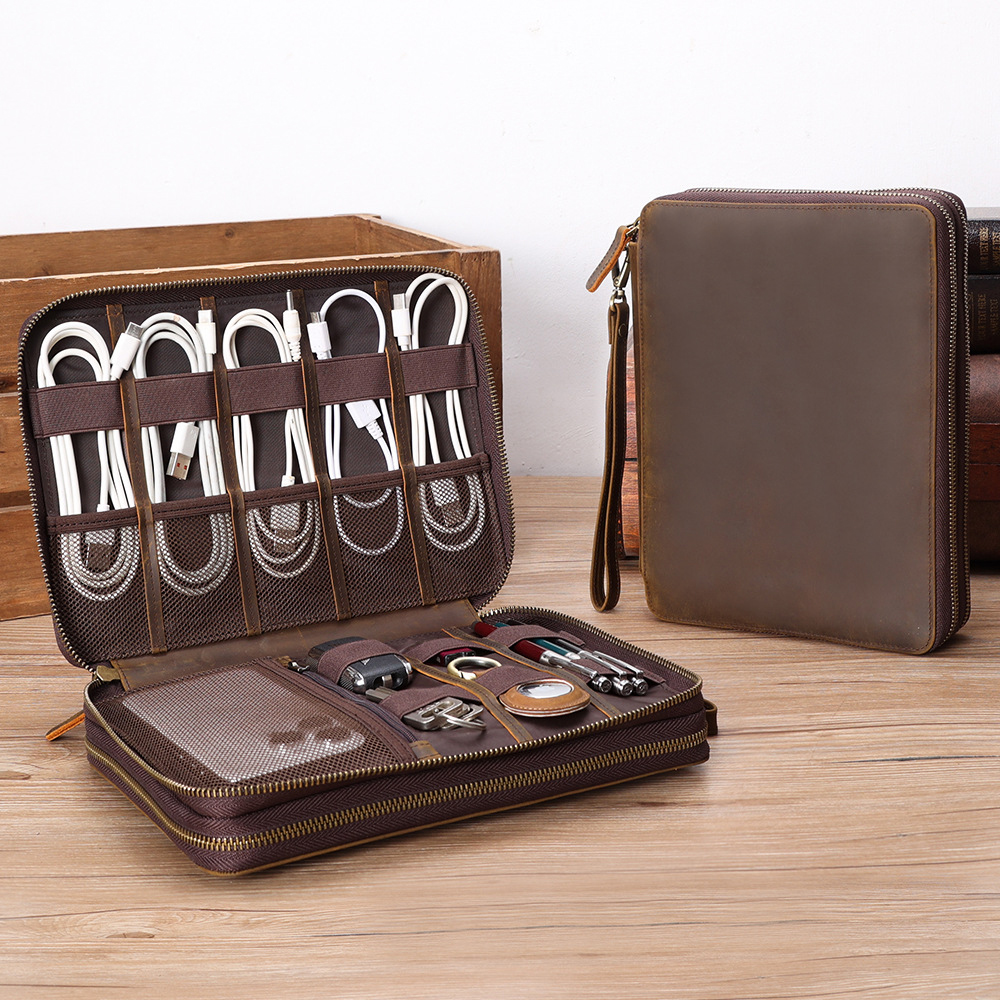 Full Grain Leather Travel Cabl - Men'S Accessories Travel Bag ulasan dan harga